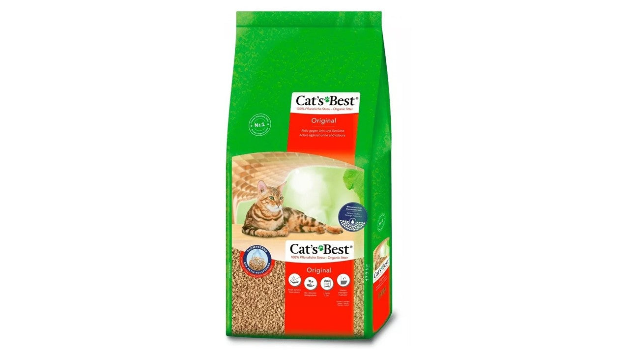Arena para gato biodegradable Cats Best 17.2 kg
