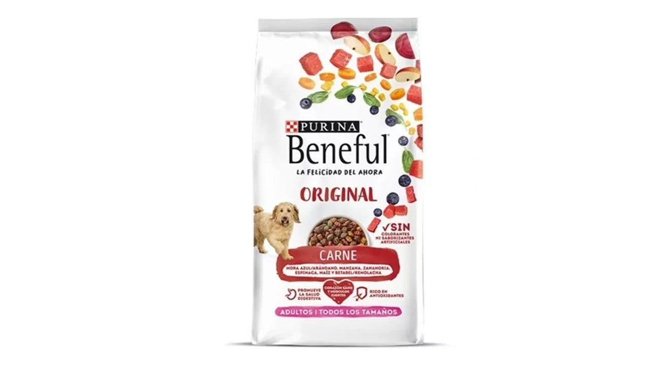 Alimento perro seco Beneful adulto carne 20 kg