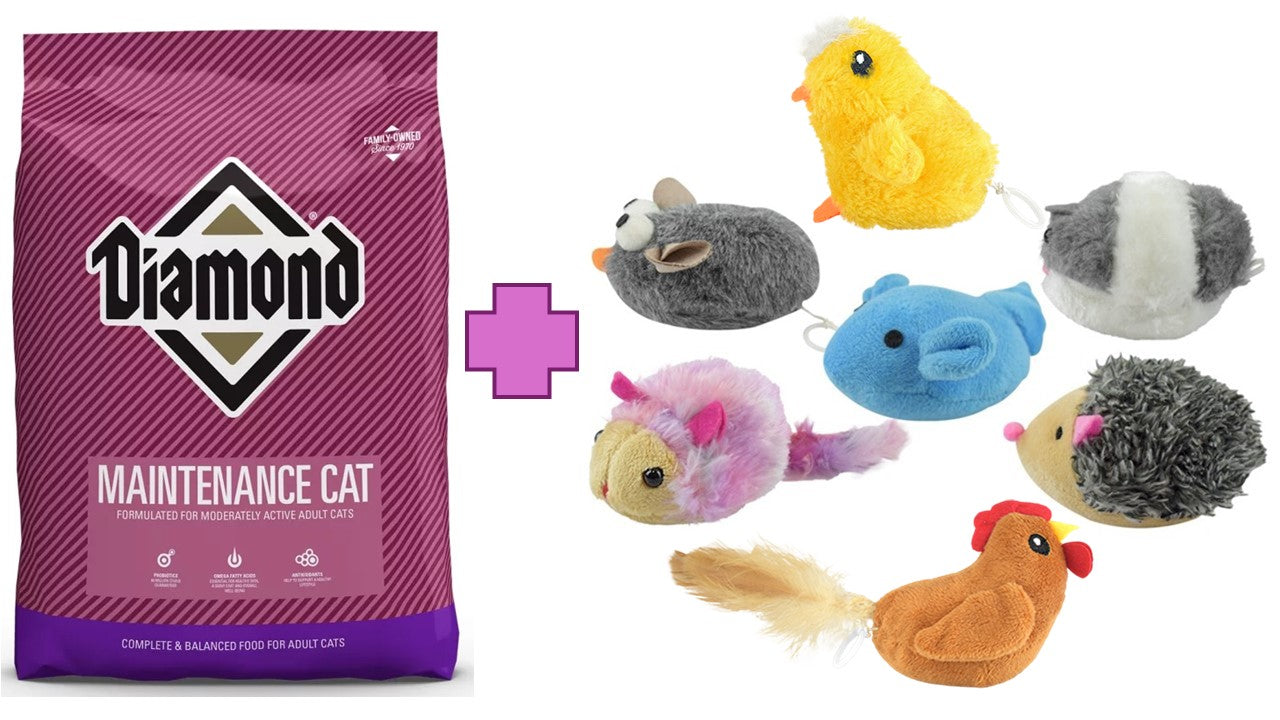 Alimento seco felino Diamond maintenance gato 18.14 kg