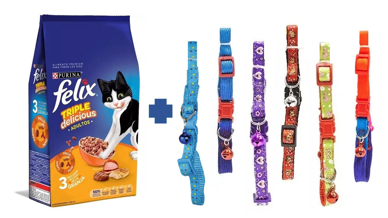Alimento felino seco Félix croquetas 10 kg gato