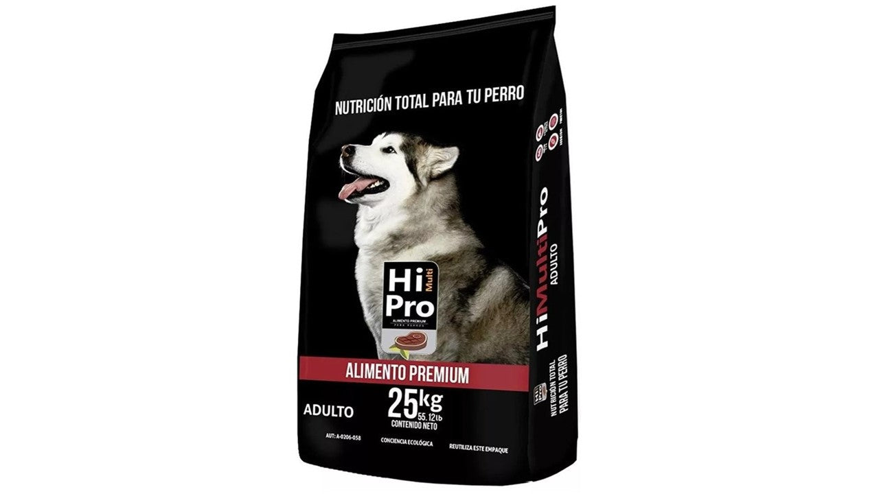 Alimento seco perro Hi pro adulto 25 kg