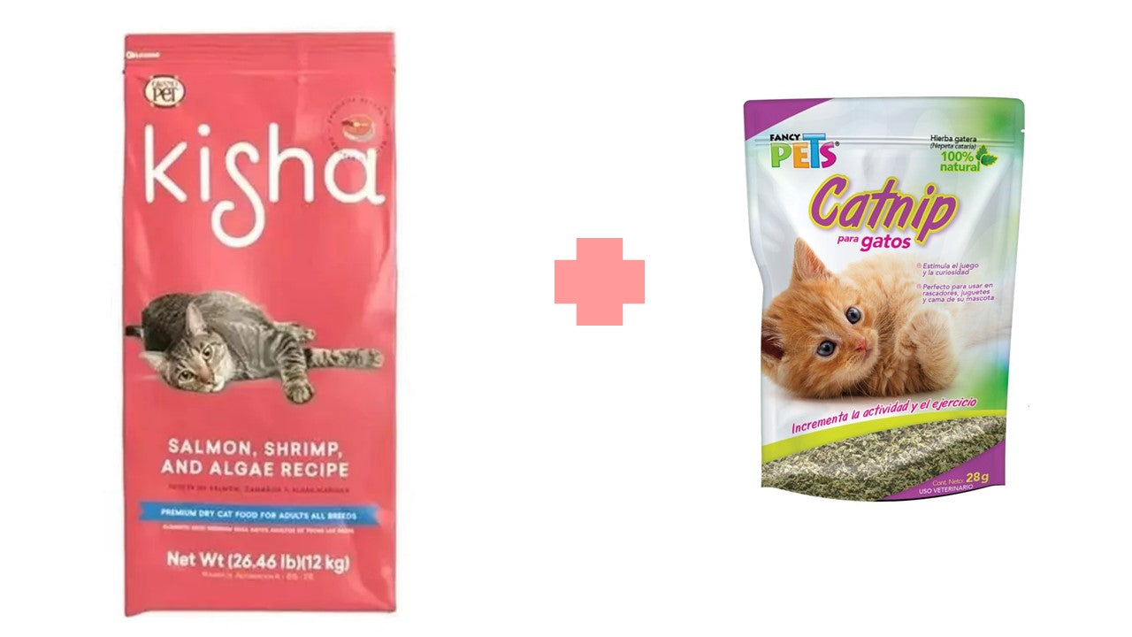 Alimento felino seco Kisha 12 kg gato