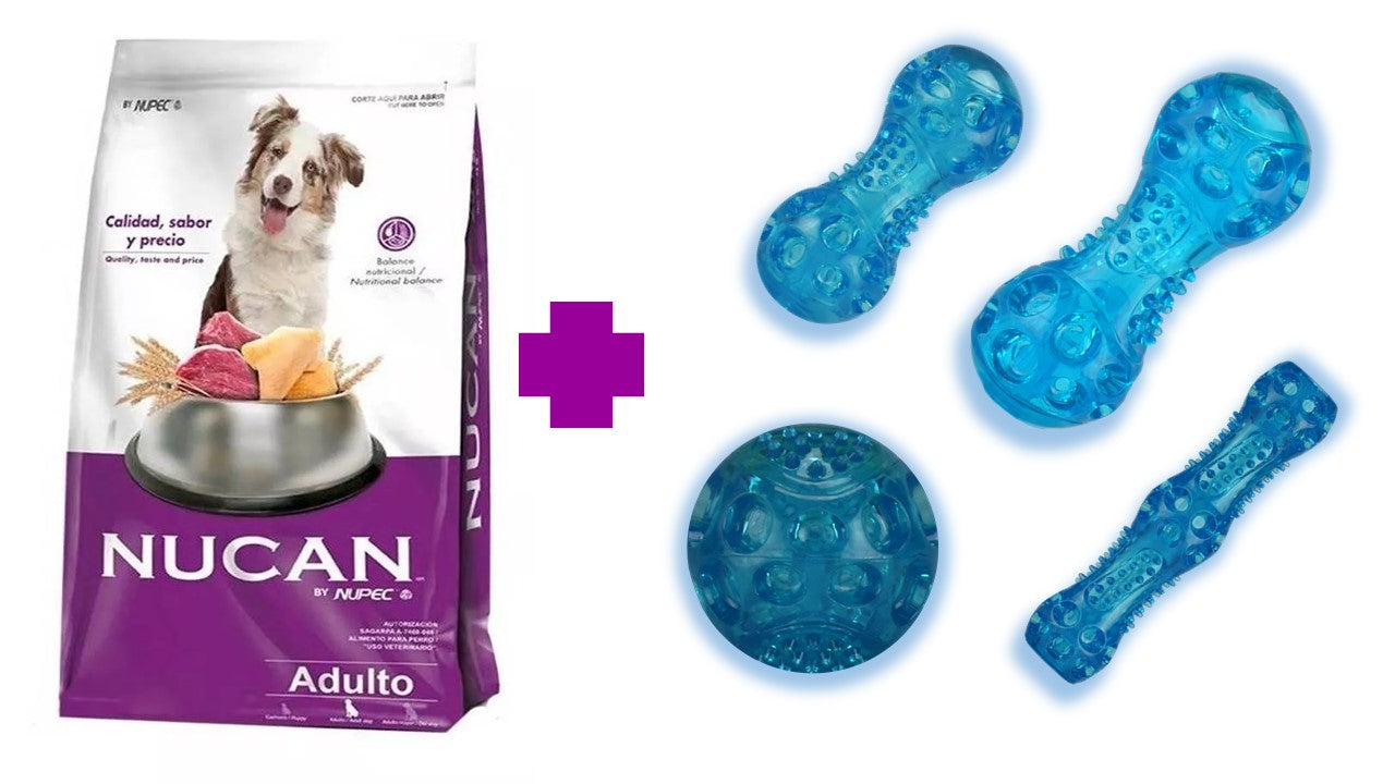 Alimento seco perro Nucan adulto 25 kg