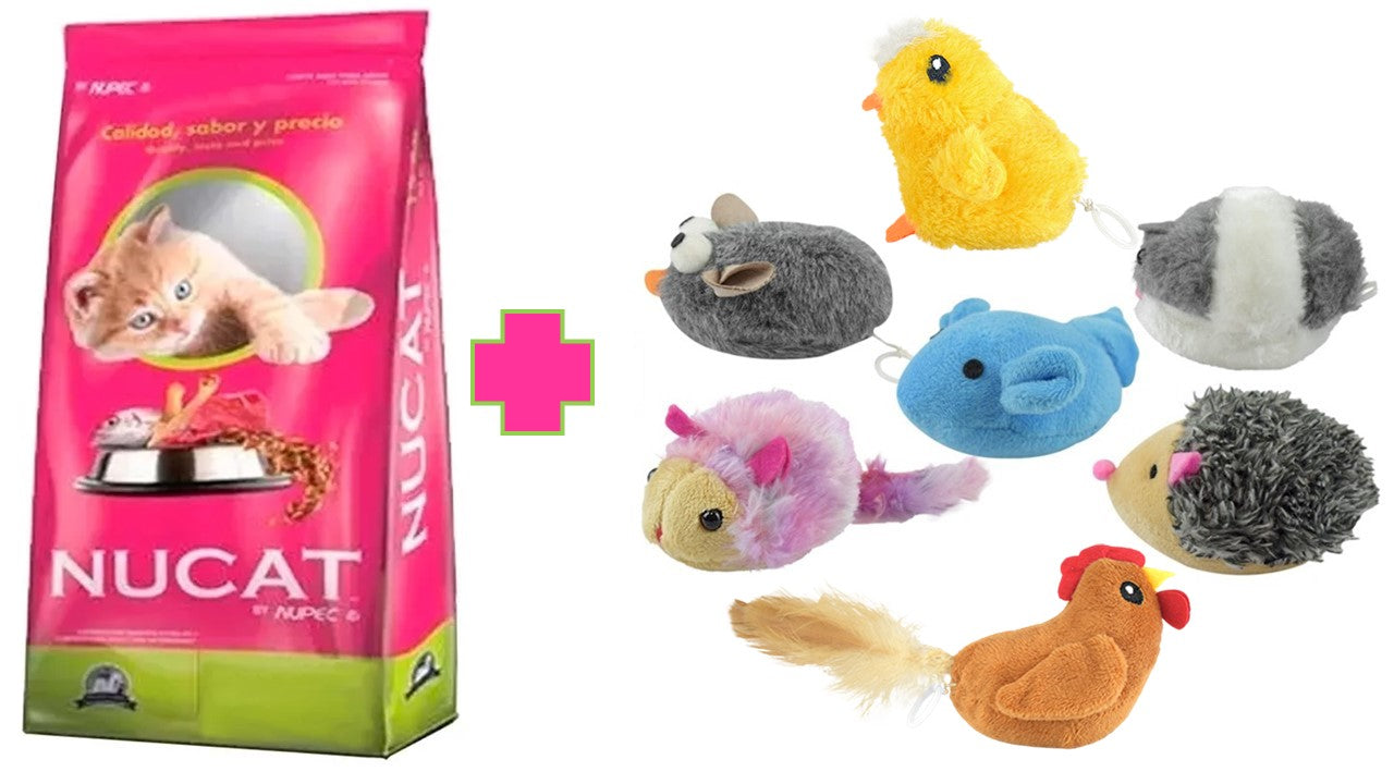 Alimento felino seco Nucat 15 kg gato