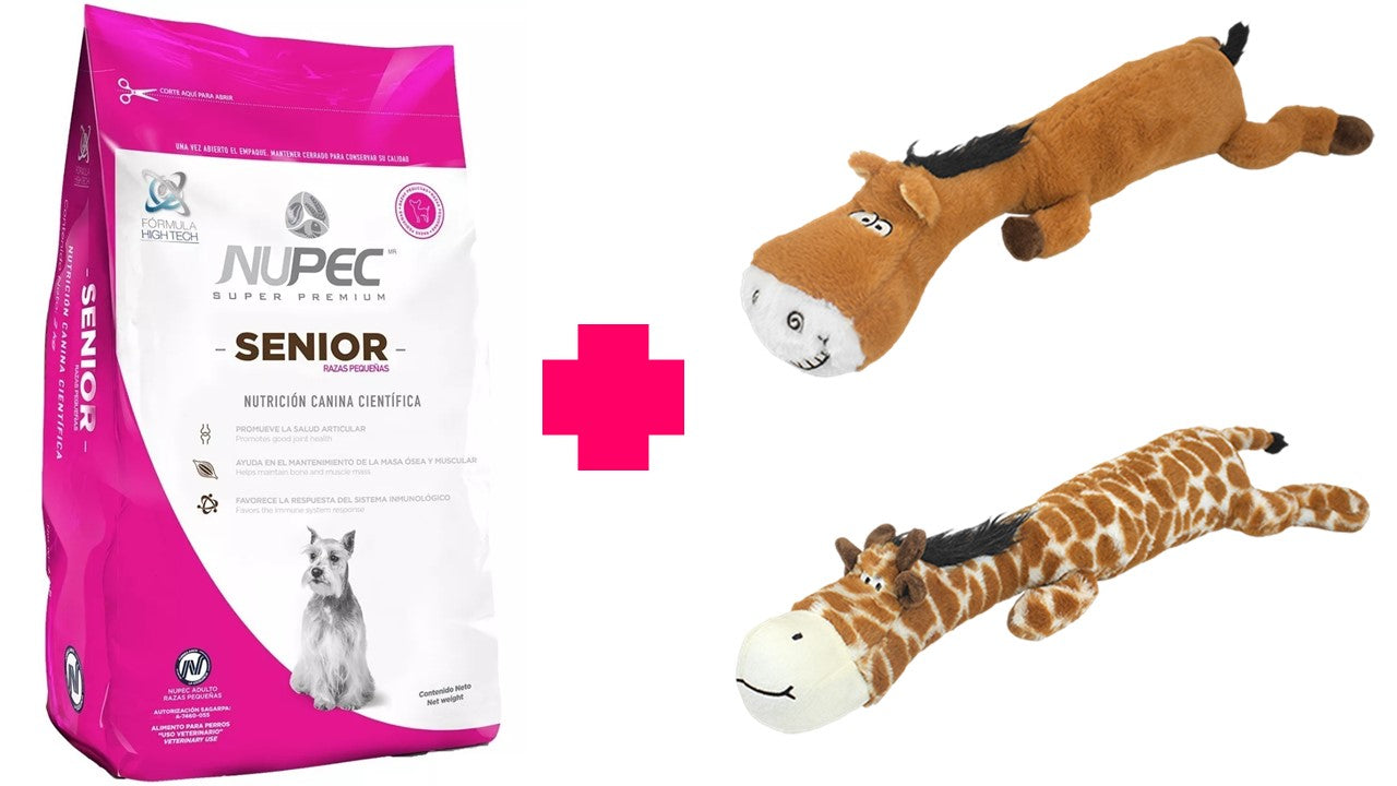 Alimento seco nupec senior razas pequeñas para perro mayor 8 kg