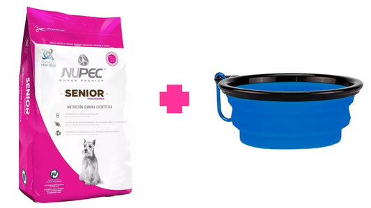 Alimento seco nupec senior razas pequeñas para perro mayor 8 kg