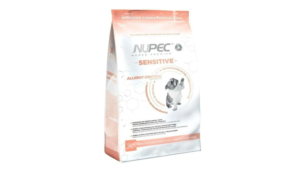 Alimento seco nupec sensitive para perro adulto con piel sensible