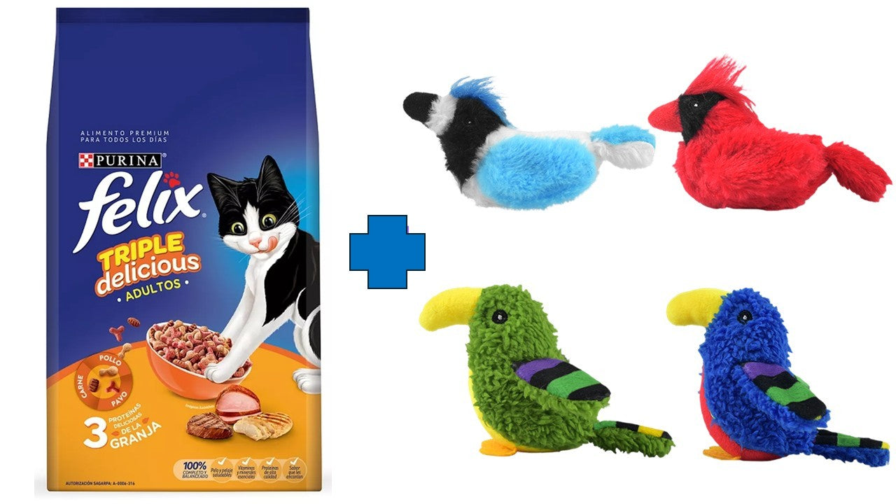 Alimento felino seco Félix croquetas 10 kg gato
