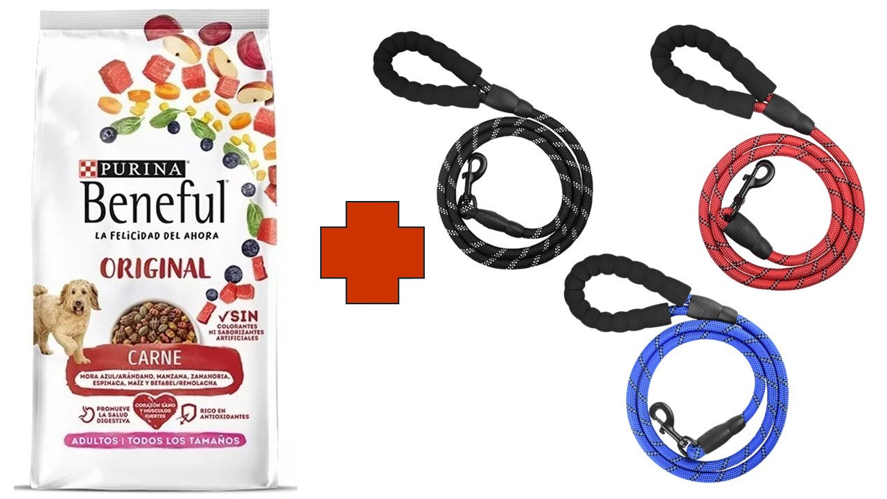 Alimento perro seco Beneful adulto carne 20 kg