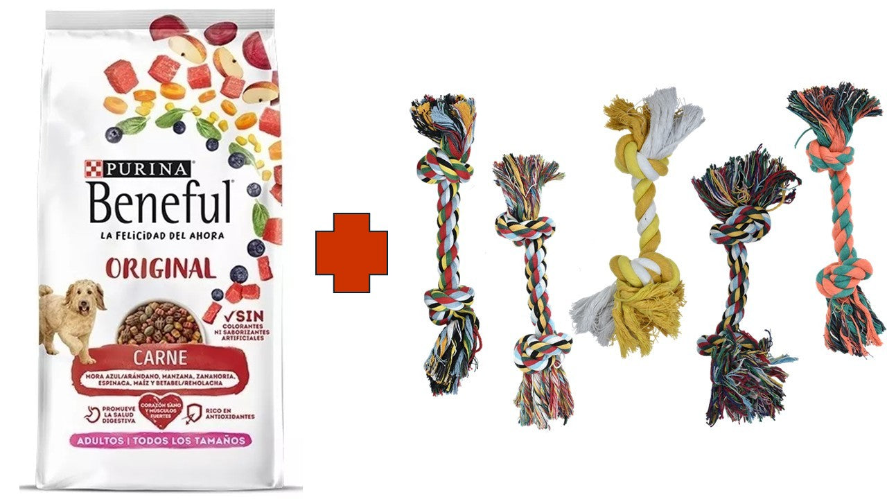 Alimento perro seco Beneful adulto carne 20 kg