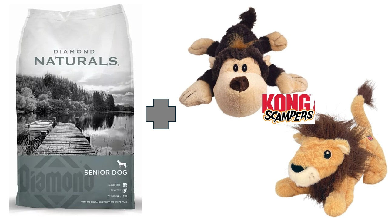 Alimento seco para perro Diamond naturals senior 15 kg