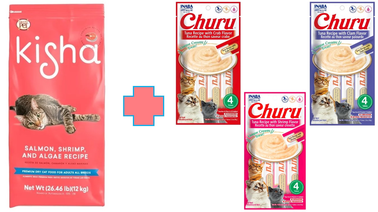 Alimento felino seco Kisha 12 kg gato