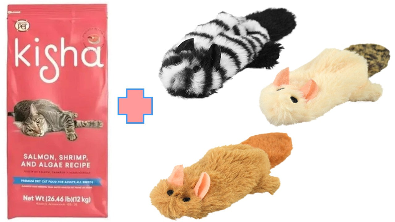 Alimento felino seco Kisha 12 kg gato
