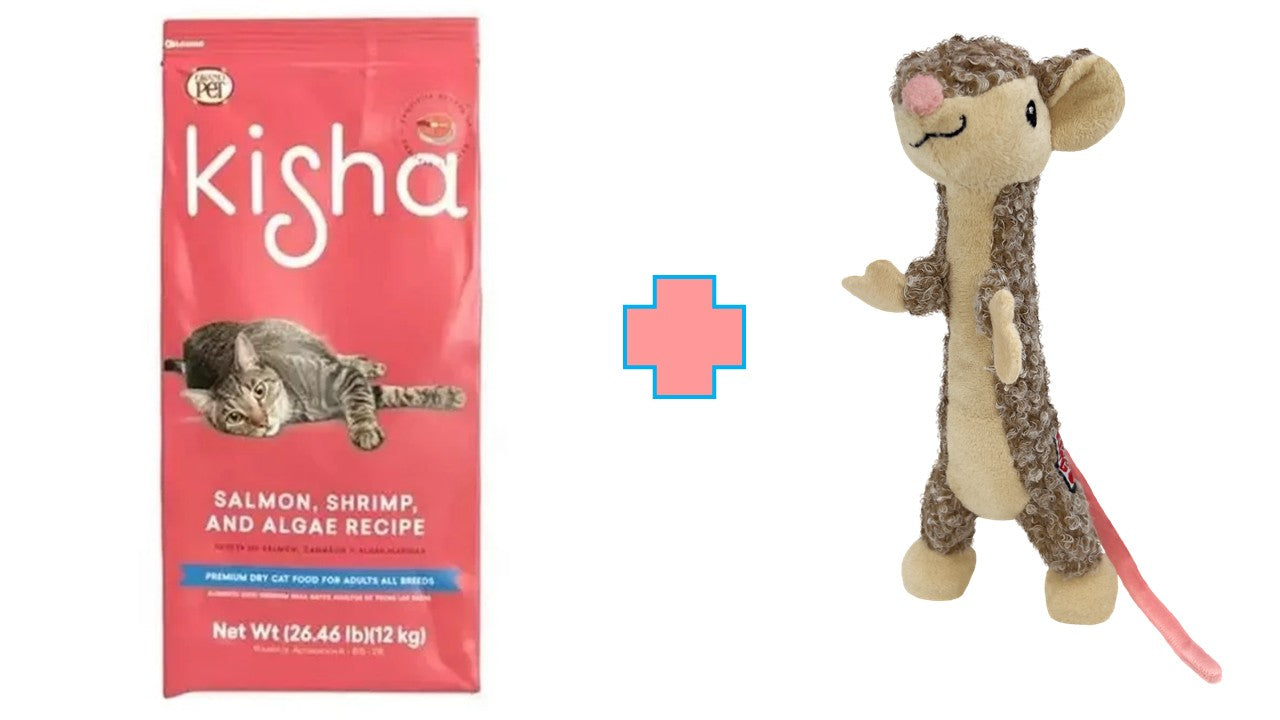 Alimento felino seco Kisha 12 kg gato