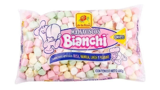 Bombon chico mini la rosa bianchi colores 400 gr