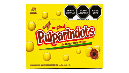 Exhibidor la rosa Pulparindots tamarindo 20 sobres 600 gr