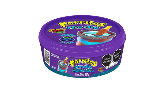 Forritos pasta Sabor Blueberry rim dip 227 gr