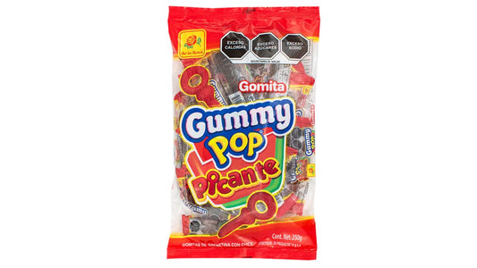 Gomita Gummy pop picante 25 pzas 350 gr