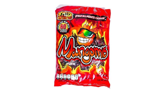 Mangomis gomita sabor mango con chile 60 pzas 540 gr