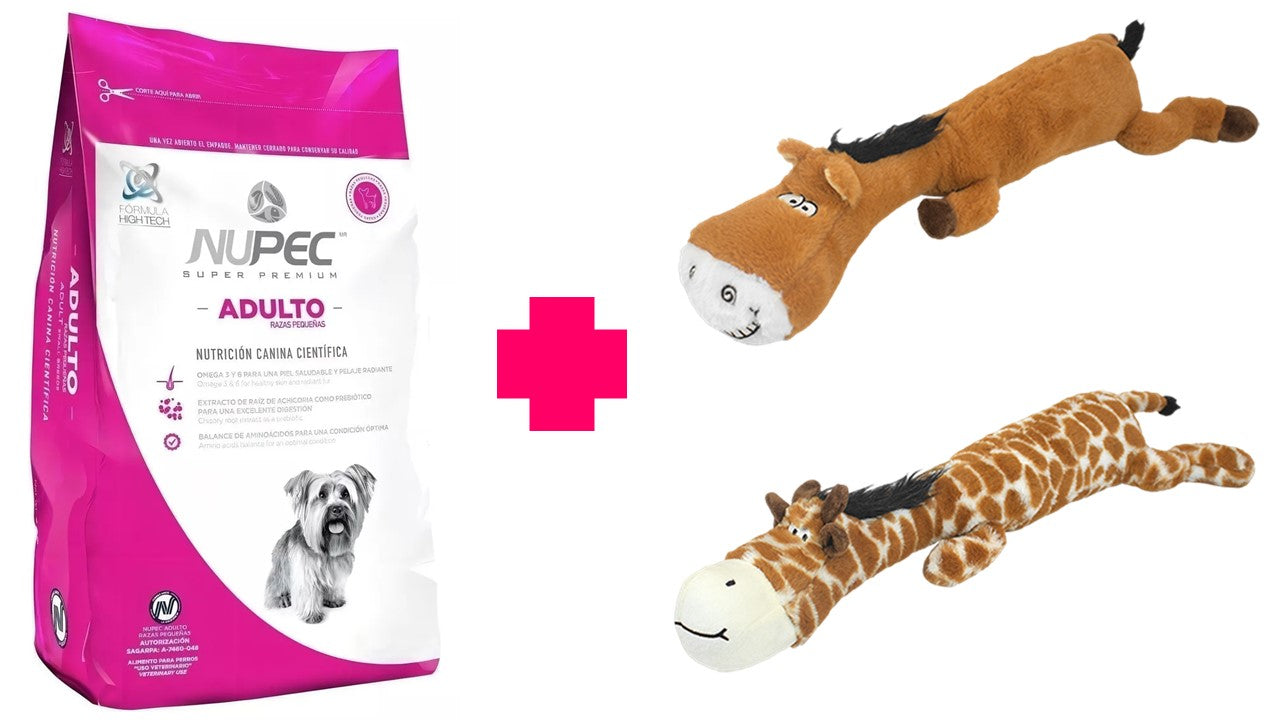 Alimento seco nupec para perro adulto razas pequeñas 8 kg