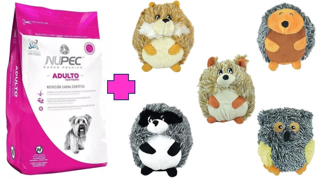 Alimento seco nupec para perro adulto razas pequeñas 8 kg
