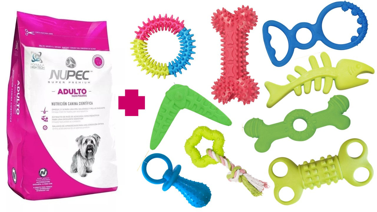 Alimento seco nupec para perro adulto razas pequeñas 8 kg