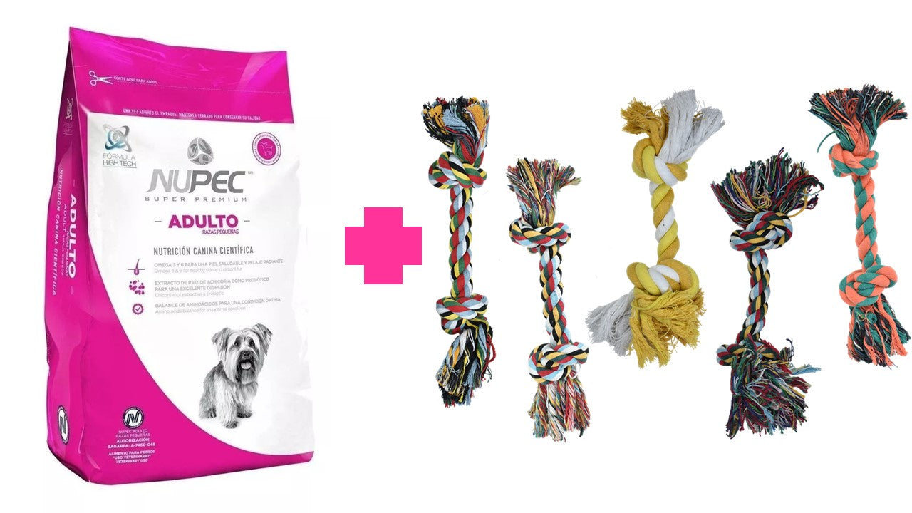 Alimento seco nupec para perro adulto razas pequeñas 8 kg