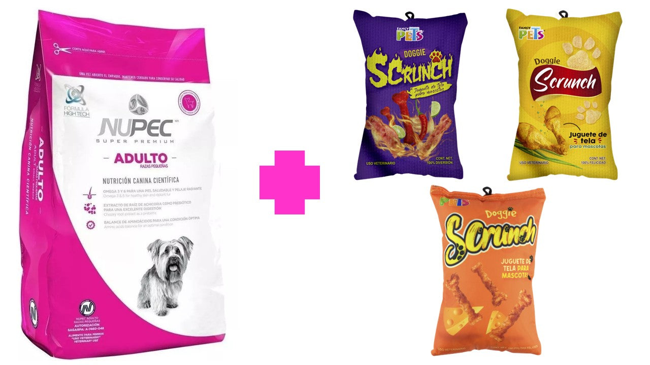 Alimento seco nupec para perro adulto razas pequeñas 8 kg