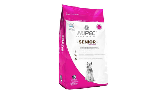 Alimento seco nupec senior razas pequeñas para perro mayor 8 kg