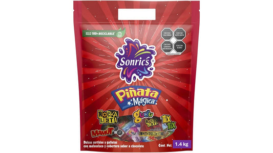 Piñata magica sonrics 1.4 kg